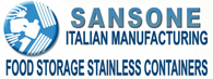 La Nuova Sansone, the Italian stainless steel containers manufacturing co, wine storage containers, food storage containers and chemical storage containers to support the USA, Canada, Japan and worldwide storage industries...