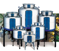 WINE AND FOOD Storage containers manufacturing co. in STAINLESS STEEL offers the best and safety CONTAINERS at MANUFACTURING PRICING... BECOME OUR DISTRIBUTOR...